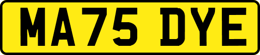 MA75DYE