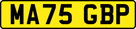 MA75GBP