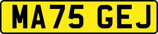 MA75GEJ