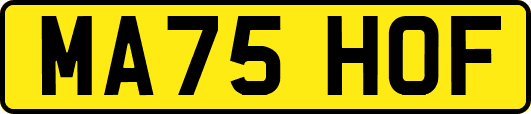 MA75HOF