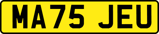 MA75JEU