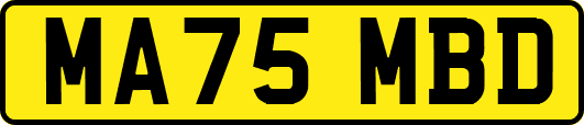 MA75MBD