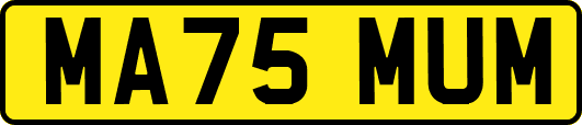 MA75MUM