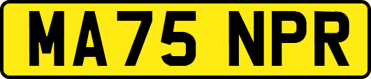 MA75NPR