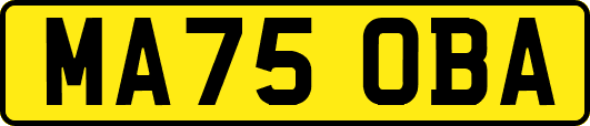 MA75OBA