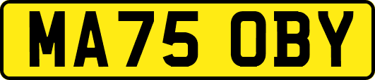 MA75OBY
