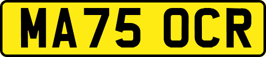 MA75OCR