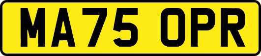 MA75OPR
