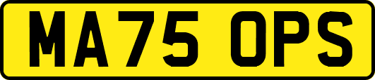 MA75OPS