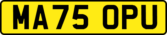 MA75OPU