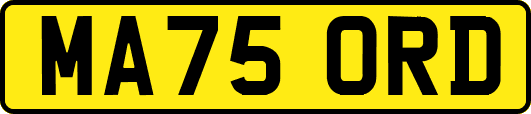 MA75ORD