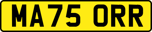 MA75ORR