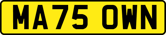MA75OWN