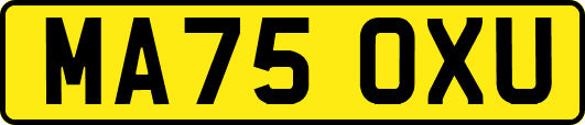 MA75OXU
