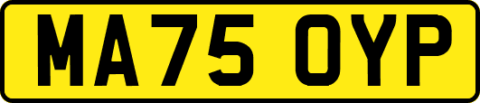 MA75OYP