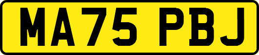 MA75PBJ