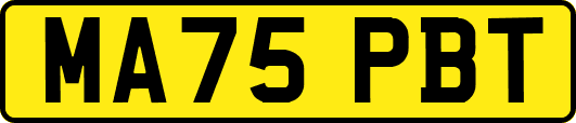 MA75PBT