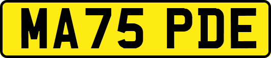 MA75PDE