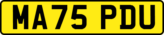 MA75PDU