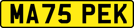 MA75PEK
