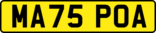 MA75POA