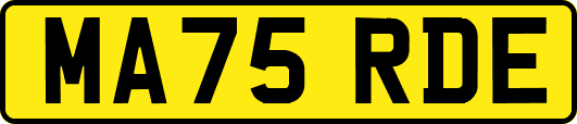 MA75RDE