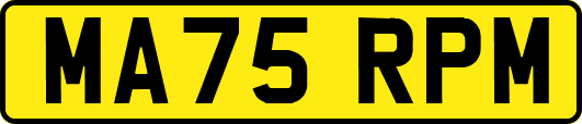 MA75RPM