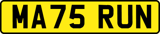 MA75RUN