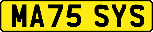 MA75SYS