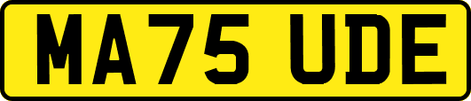 MA75UDE