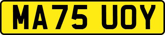 MA75UOY