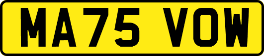 MA75VOW