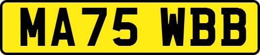 MA75WBB