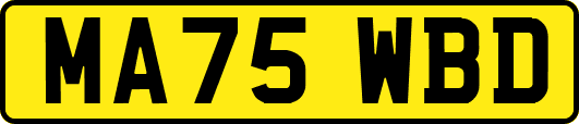 MA75WBD