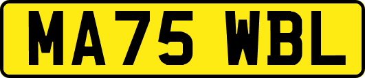 MA75WBL