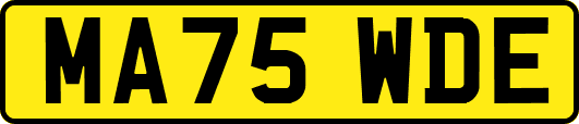 MA75WDE