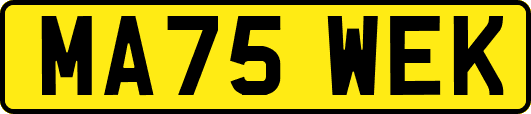 MA75WEK