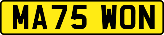 MA75WON