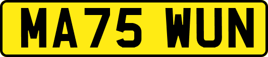 MA75WUN