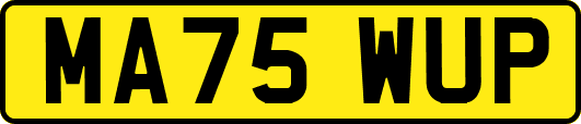 MA75WUP