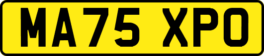 MA75XPO