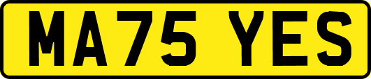 MA75YES
