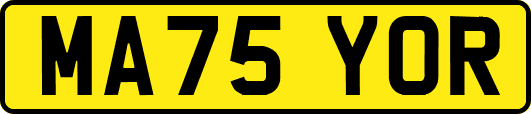 MA75YOR