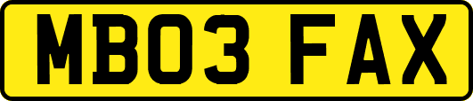 MB03FAX