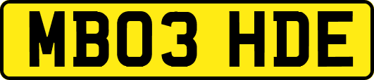 MB03HDE