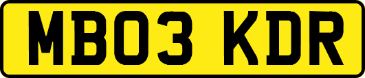 MB03KDR