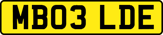 MB03LDE