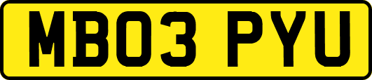 MB03PYU