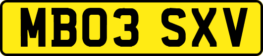 MB03SXV