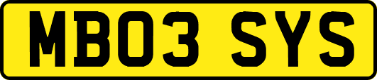 MB03SYS